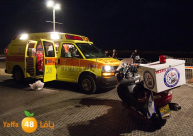 منتصف الليلة - اصابة متوسطة لشاب غرق على شاطئ مدينة يافا 